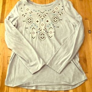 Jusctice long sleeve top